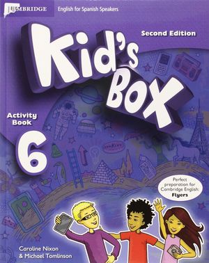 KID'S BOX 6 FOR SPANISH SPEAKERS LEVEL ACTIVITY BOOK WITH CD ROM