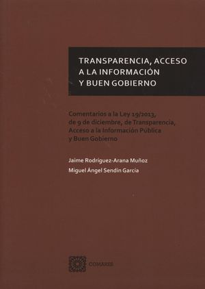 TRANSPARENCIA, ACESSO A LA INFORMACION Y BUEN GOBIERNO