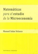 MATEMATICAS PARA EL ESTUDIO DE LA MICROECONOMIA