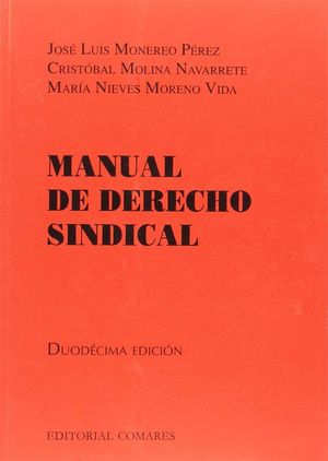 MANUAL DE DERECHO SINDICAL