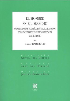 EL HOMBRE EN EL DERECHO