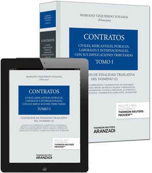 TOMO I. CONTRATOS DE FINALIDAD TRASLATIVA DEL DOMINIO I (PAPEL + E-BOOK)