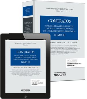 TOMO XI. CONTRATOS DEL MERCADO DE VALORES (PAPEL + E-BOOK)