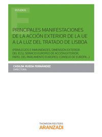 PRINCIPALES MANIFESTACIONES DE LA ACCIÓN EXTERIOR DE LA UE A LA LUZ DEL TRATADO