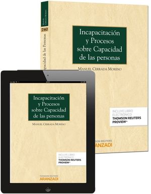 INCAPACITACIÓN Y PROCESOS SOBRE CAPACIDAD DE LAS PERSONAS (PAPEL + E-BOOK)
