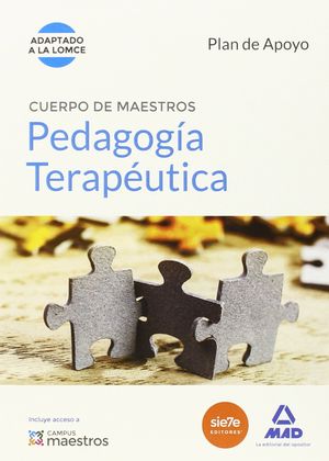 PEDAGOGIA TERAPEUTICA PLAN DE APOYO (2017) CUERPO DE MAESTROS