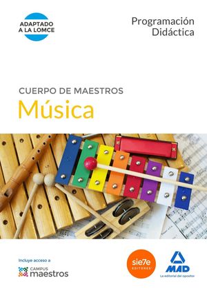 MUSICA PROGRAMACION DIDACTICA (2015) CUERPO MAESTROS