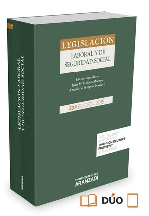 LEGISLACION LABORAL Y DE SEGURIDAD SOCIAL (2015)