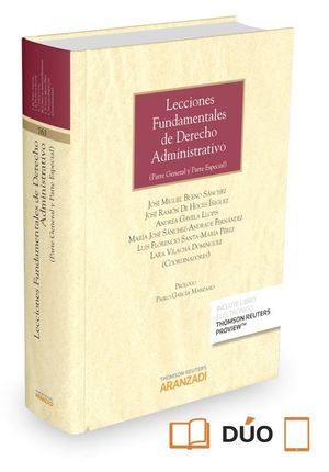 LECCIONES FUNDAMENTALES DE DERECHO ADMINISTRATIVO (PAPEL + E-BOOK)