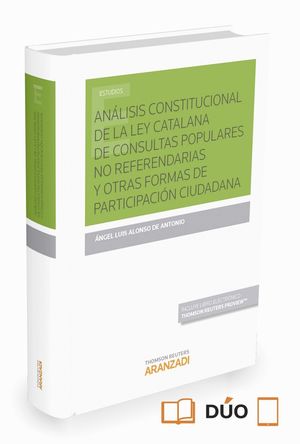 ANALISIS CONSTITUCIONAL DE LA LEY CATALANA DE CONSULTAS POPULARES