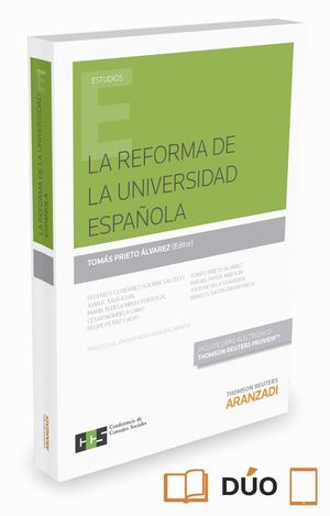 LA REFORMA DE LA UNIVERSIDAD ESPAÑOLA (PAPEL + E-BOOK)