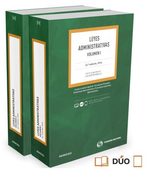 LEYES ADMINISTRATIVAS - 2 VOLUMENES (PAPEL + E-BOOK)