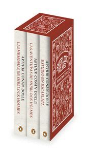 SHERLOCK HOLMES (ESTUCHE 3VOLS.) ESTUDIO ESCARLATA / AVENTURAS SHERLOCK HOLMES / MEMORIAS SHERLOCK HOLMES