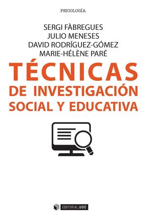 TÉCNICAS DE INVESTIGACIÓN SOCIAL Y EDUCATIVA