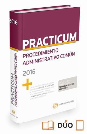 PRACTICUM PROCEDIMIENTO ADMINISTRATIVO COMUN 2016