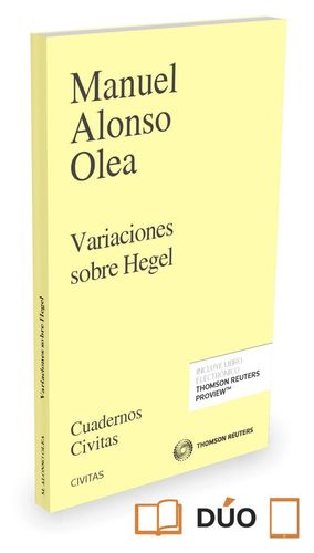 VARIACIONES SOBRE HEGEL