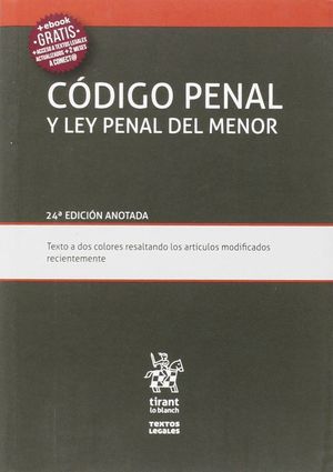 CODIGO PENAL Y LEY PENAL DEL MENOR