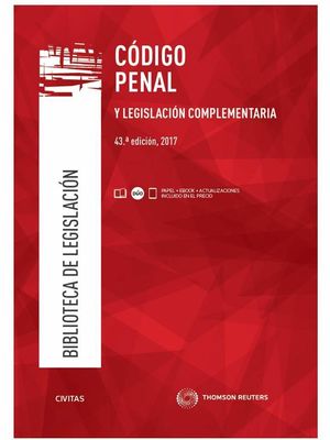 CÓDIGO PENAL Y LEGISLACIÓN COMPLEMENTARIA (PAPEL + E-BOOK)