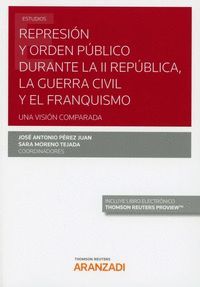 REPRESIÓN Y ORDEN PÚBLICO DURANTE LA II REPÚBLICA, LA GUERRA CIVIL Y EL FRANQUISMO