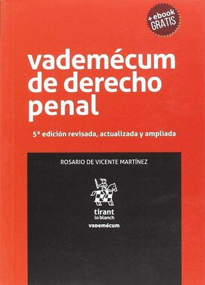 VADEMÉCUM DE DERECHO PENAL 5ª EDICIÓN 2018