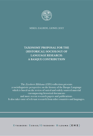 TAXONOMY PROPOSAL FOR THE (HISTORICAL) SOCIOLOGY OF LANGUAGE RESEARCH: A BASQUE