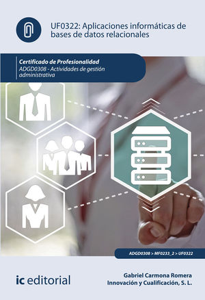 APLICACIONES INFORMÁTICAS DE BASES DE DATOS RELACIONALES. ADGD0308 - ACTIVIDADES