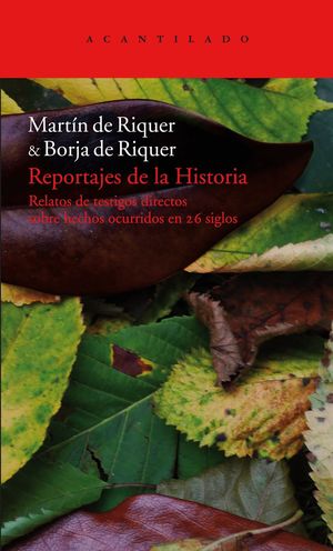 REPORTAJES DE LA HISTORIA 2 VOLS.