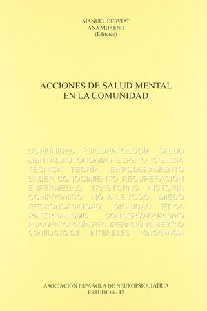 ACCIONES DE SALUD MENTAL EN LA COMUNIDAD