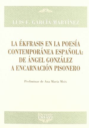 EKFRASIS EN LA POESIA CONTEMPORANEA..