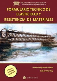 FORMULARIO TÉCNICO DE ELASTICIDAD Y RESISTENCIA DE MATERIALES