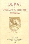 OBRAS DE GUSTAVO A. BECQUER: LEYENDAS