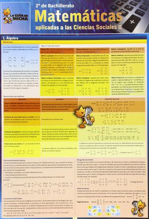 MATEMATICAS APLICADAS A LAS CIENCIAS SOCIALES II 2º BACHILLERATO