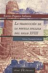 LA TRADUCCIÓN DE LA NOVELA INGLESA DEL SIGLO XVIII