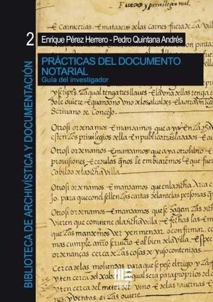 PRACTICAS DEL DOCUMENTO NOTARIAL. GUIA DEL INVESTIGADOR