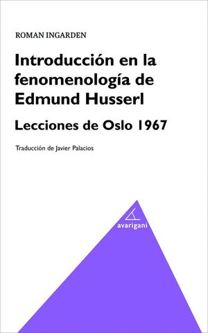 INTRODUCCION EN LA FENOMENOLOGIA DE EDMUND HUSSERL