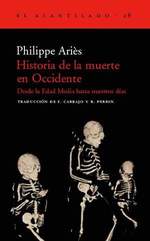 HISTORIA DE LA MUERTE EN OCCIDENTE