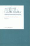 MILITARES ESPAÑOLES EN LA SEGUNDA REPÚBLICA, LOS