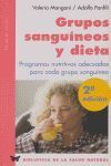 GRUPOS SANGUÍNEOS Y DIETA