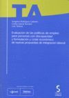 EVALUACION DE LAS POLITICAS DE EMPLEO PARA PERSONAS CON DISCAPACI