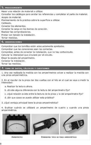 PRACTICAS DE ELECTRICISTA DE MANTENIMIENTO