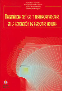 MATEMATICAS CRITICAS TRANSFORMADORAS EDUCACION PERSONAS ADULTAS