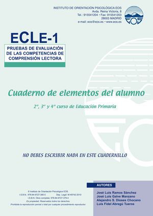 ECLE 1 (1 Y 2 ) PRUEBAS EVALUACION MANUAL + 10 USOS