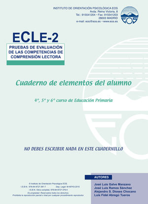 ECLE 2 (1 Y 2) PRUEBAS EVALUACION MANUAL + 10 USOS