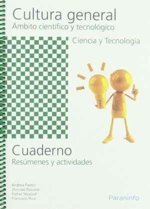 CUADERNO DE TRABAJO CULTURA GENERAL CIENTIFICO TECNOLOGICO