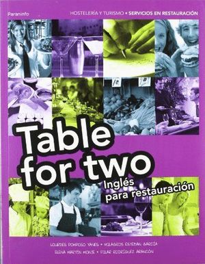 TABLE FOR TWO. INGLÉS PARA RESTAURACIÓN