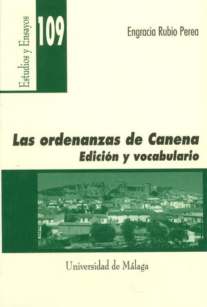 LAS ORDENANZAS DE CANENA