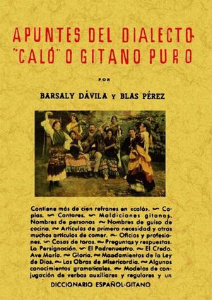 APUNTES DEL DIALECTO CALO O GITANO PURO
