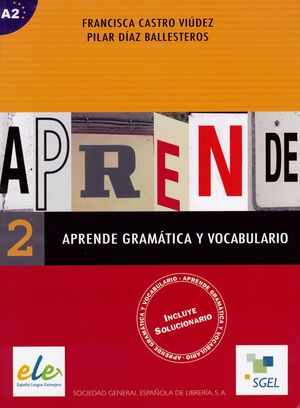 APRENDE GRAMATICA Y VOCABULARIO 2