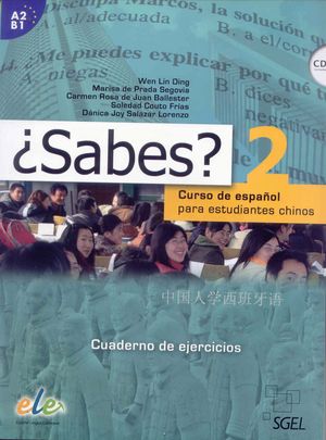 SABES 2 CUADERNO EJERCICIOS PARA ESTUDIANTES CHINOS + CD