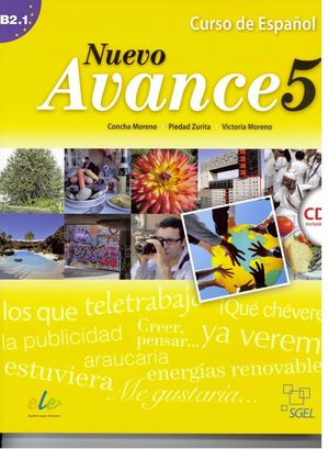 NUEVO AVANCE 5 LIBRO DEL ALUMNO +CD (B2.1)